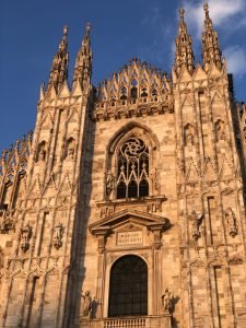 Entrada a Duomo de Milán