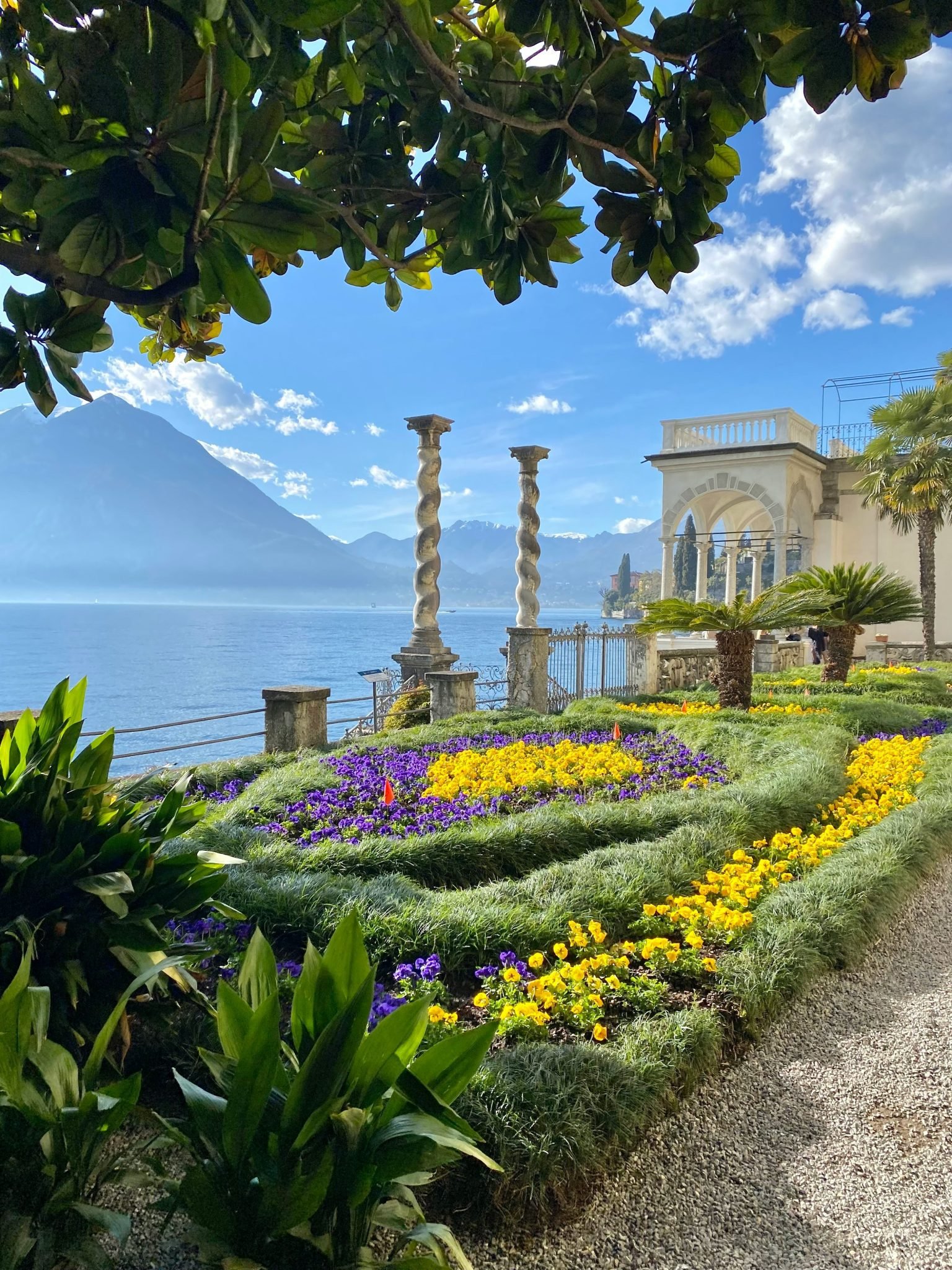 Villa Carlotta jardines en flor, Lago de Como