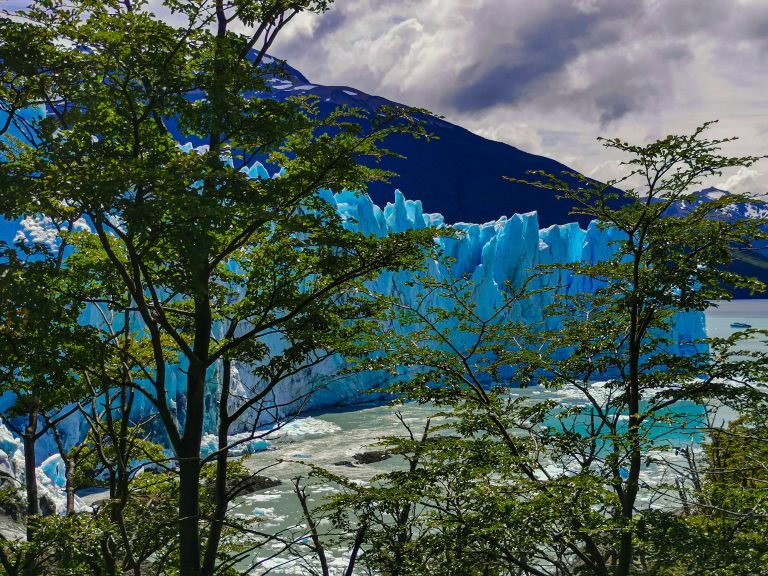 Vista del Glaciar Perito Moreno desde las pasarelas