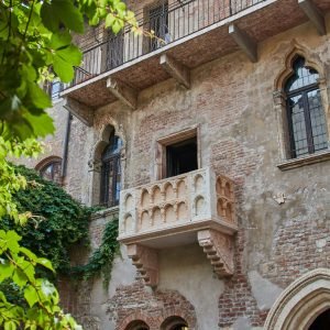 Balcón de la casa de Julieta en Verona